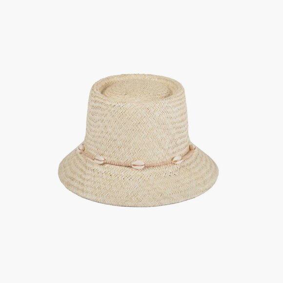 NWT, never worn, in box Lack of Color The Inca Bucket with Seashels!! - Picture 2 of 7